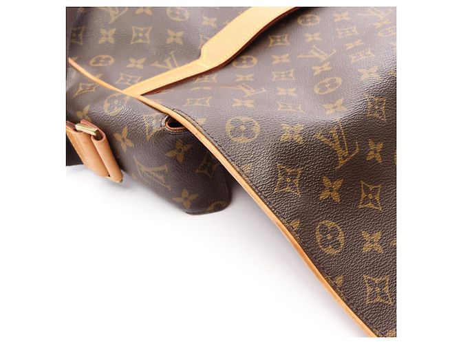 Borsa a Spalla Louis Vuitton Abbesses Monogram Marrone - vista 10