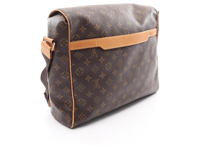 Borsa a Spalla Louis Vuitton Abbesses Monogram Marrone - vista 2
