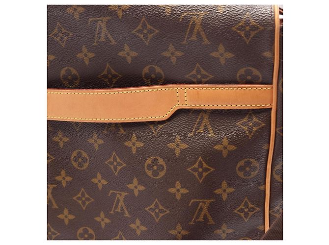 Borsa a Spalla Louis Vuitton Abbesses Monogram Marrone - vista 8