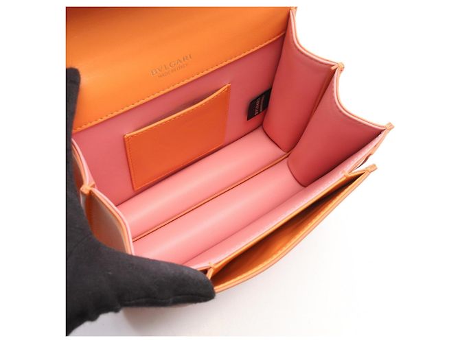 Bulgari Borsa 2-Way Bvlgari Serpenti Forever Arancione - vista 3