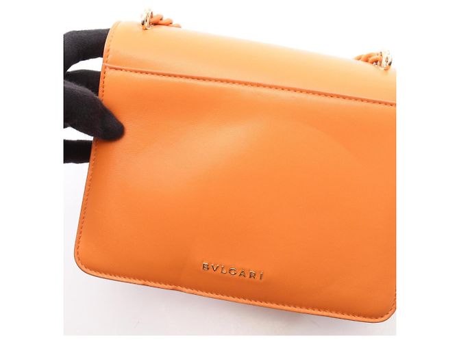 Bulgari Borsa 2-Way Bvlgari Serpenti Forever Arancione - vista 9