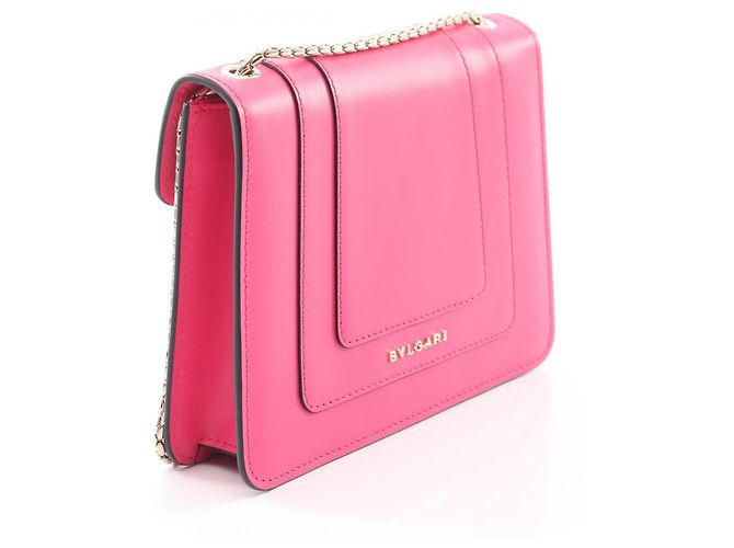 Bulgari Borsa a tracolla Bvlgari Serpenti Forever Rosa - vista 2
