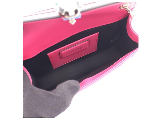 Bulgari Borsa a tracolla Bvlgari Serpenti Forever Rosa - vista 3
