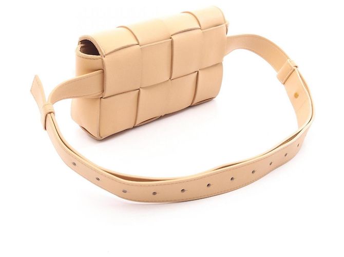Borsa a tracolla Cassette Bottega Veneta Beige - vista 2