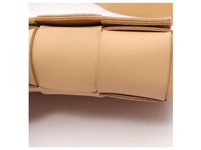 Borsa a tracolla Cassette Bottega Veneta Beige - vista 6