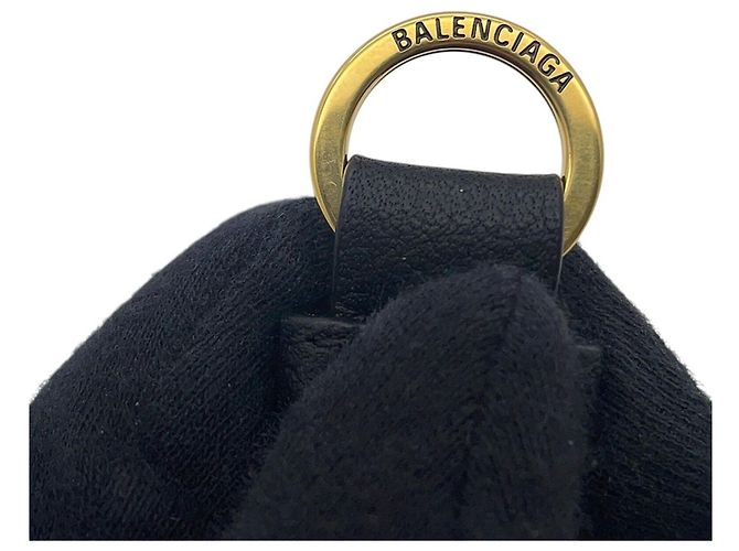 Everyday Borsa a tracolla in pelle nera Balenciaga Nero - vista 15