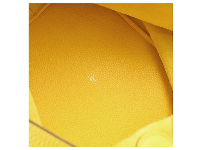 Hermès Hermes Picotin Lock Clemence GM Yellow - view 3