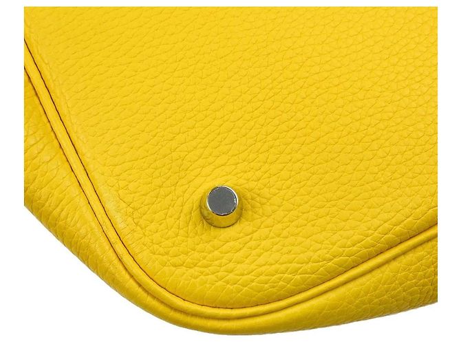 Hermès Hermes Picotin Lock Clemence GM Yellow - view 7