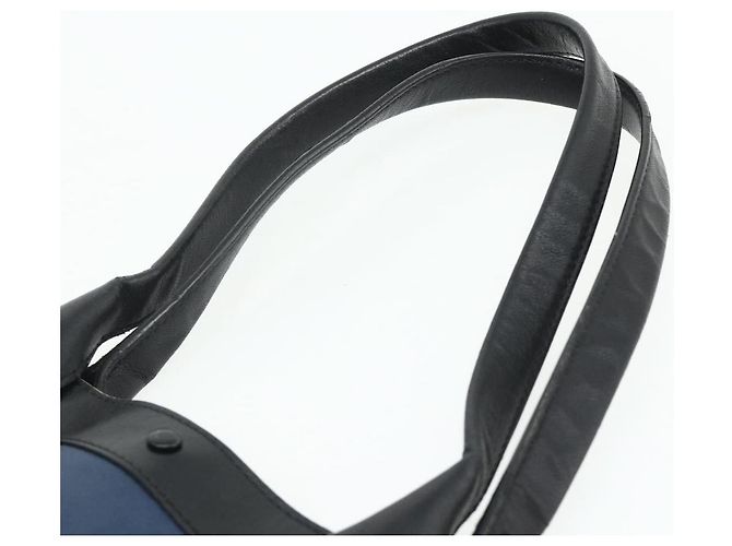 Chloé Borsa Tote Chloe Alice in pelle Medium Blu navy - vista 7