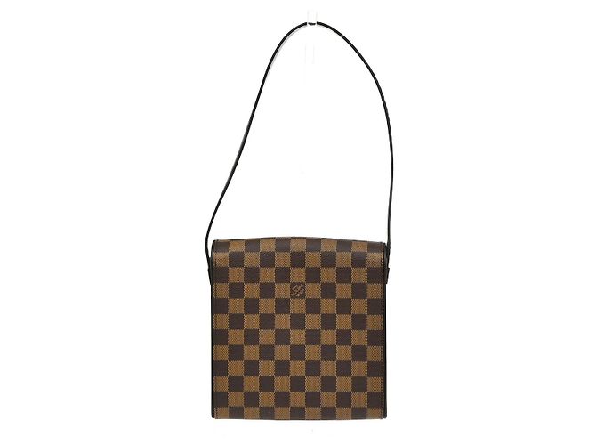 Louis Vuitton Tribeca Carre Damier Marrone - vista 2