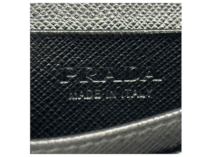 Tarjetero Saffiano Prada Negro - vista 6