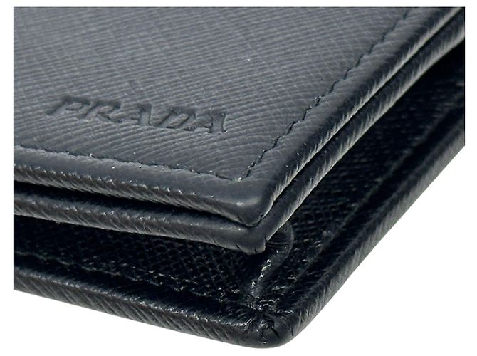 Tarjetero Saffiano Prada Negro - vista 7