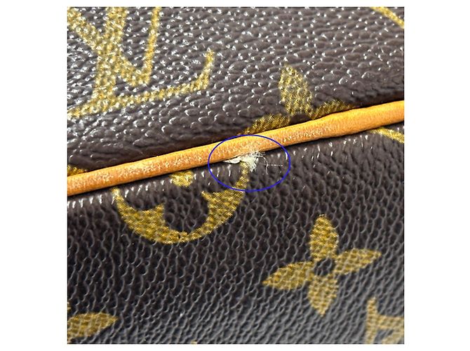 Borsa a Spalla Louis Vuitton Monogram Marrone Monogramma - vista 16