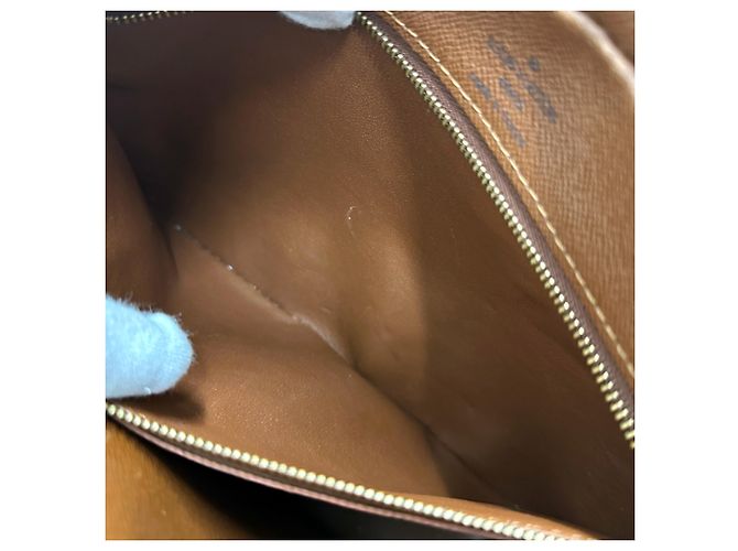 Borsa a Spalla Louis Vuitton Monogram Marrone Monogramma - vista 17