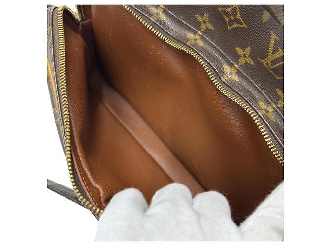 Borsa a Spalla Louis Vuitton Monogram Marrone Monogramma - vista 6