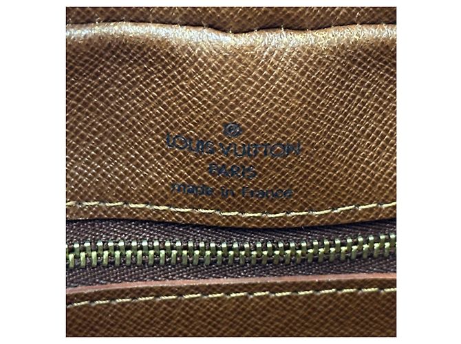 Borsa a Spalla Louis Vuitton Monogram Marrone Monogramma - vista 7