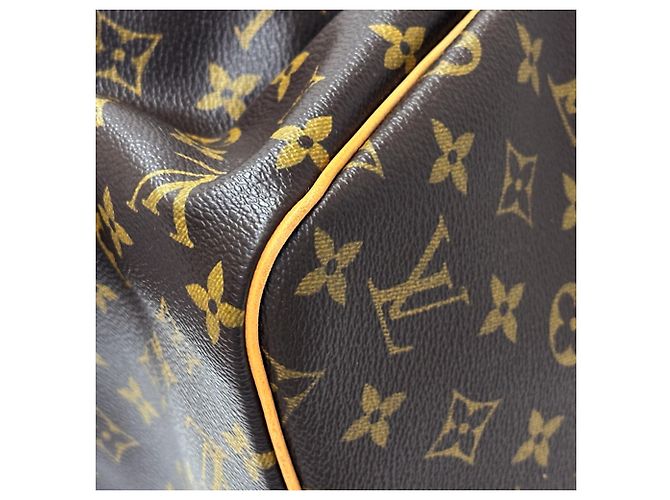 Tote verticale Louis Vuitton Batignolles Marrone Monogramma - vista 14