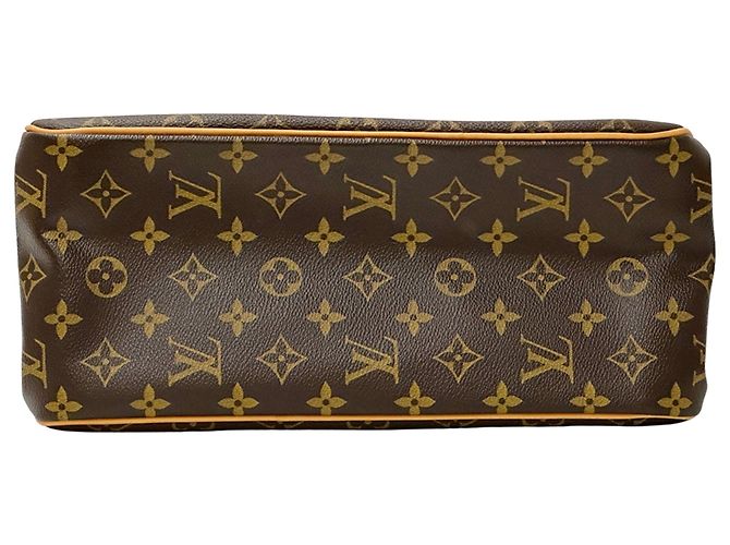Tote verticale Louis Vuitton Batignolles Marrone Monogramma - vista 4
