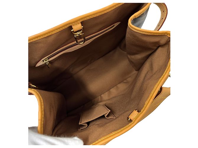 Tote verticale Louis Vuitton Batignolles Marrone Monogramma - vista 5