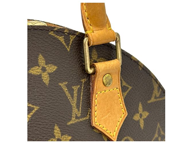 Borsa Louis Vuitton Ellipse PM Marrone Monogramma - vista 10