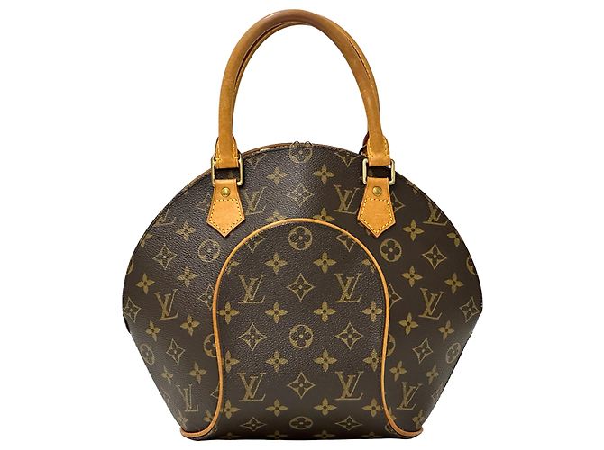 Borsa Louis Vuitton Ellipse PM Marrone Monogramma - vista 2