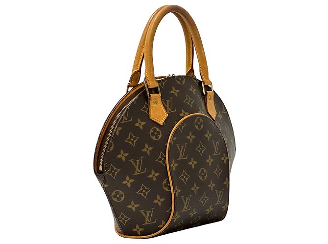 Borsa Louis Vuitton Ellipse PM Marrone Monogramma - vista 3