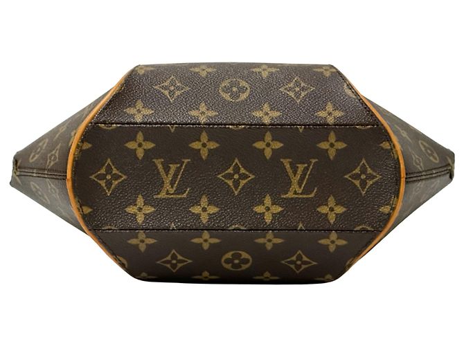 Borsa Louis Vuitton Ellipse PM Marrone Monogramma - vista 4