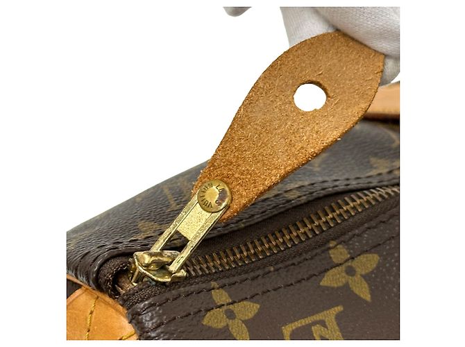 Speedy Borsa a mano Louis Vuitton Monogram Marrone Monogramma - vista 10