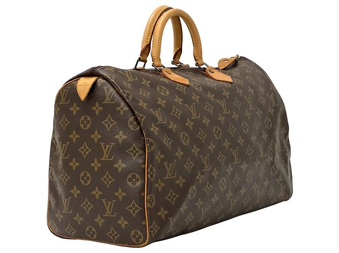 Speedy Borsa a mano Louis Vuitton Monogram Marrone Monogramma - vista 3