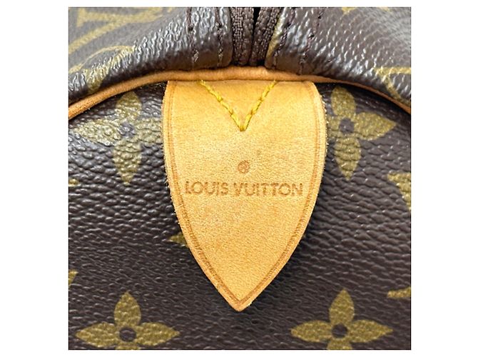 Speedy Borsa a mano Louis Vuitton Monogram Marrone Monogramma - vista 6