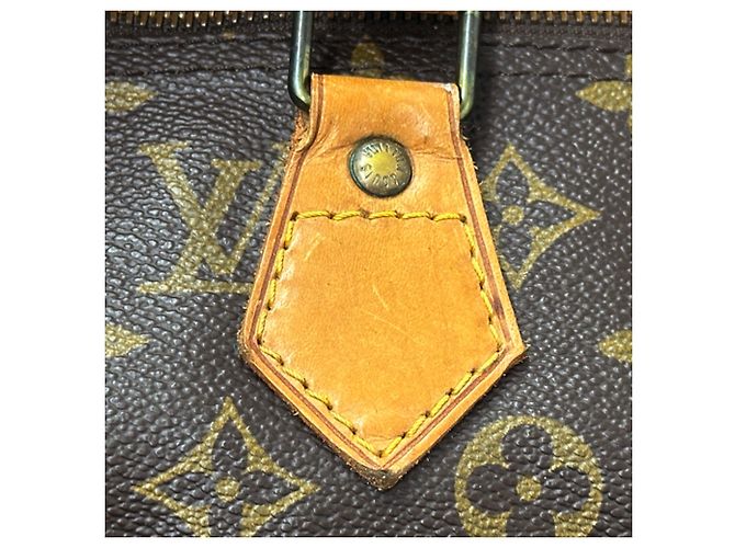 Speedy Borsa a mano Louis Vuitton Monogram Marrone Monogramma - vista 9