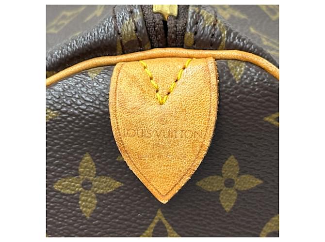 Keepall Borsa Boston Monogram Louis Vuitton Marrone Monogramma - vista 6