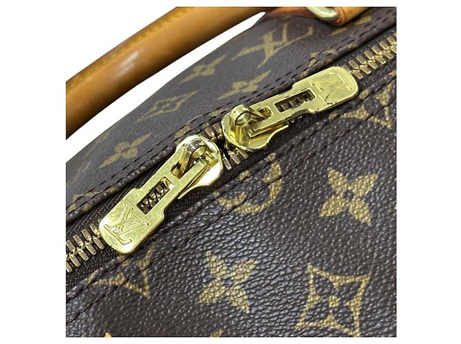 Borsa Boston Monogram Louis Vuitton Marrone Monogramma - vista 10