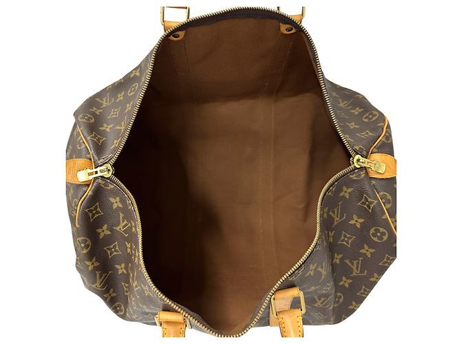 Borsa Boston Monogram Louis Vuitton Marrone Monogramma - vista 5