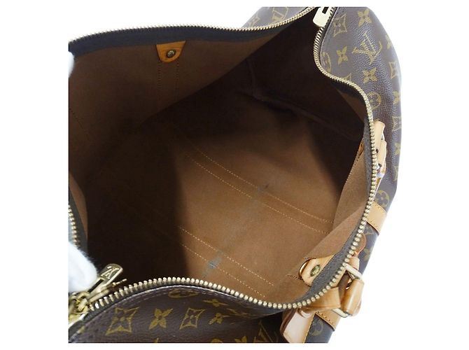 Borsa Boston Monogram Louis Vuitton Marrone Monogramma - vista 5