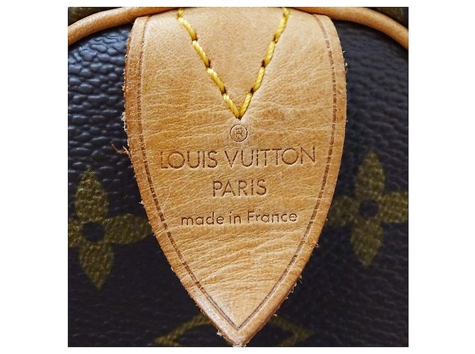 Borsa Boston Monogram Louis Vuitton Marrone Monogramma - vista 6