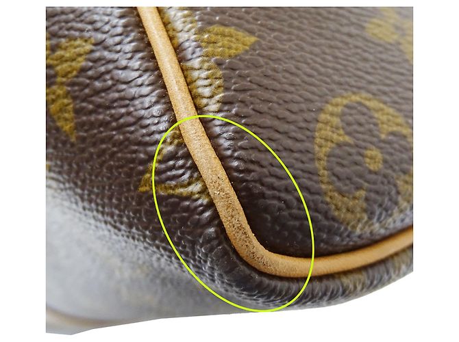 Borsa Boston Monogram Louis Vuitton Marrone Monogramma - vista 7
