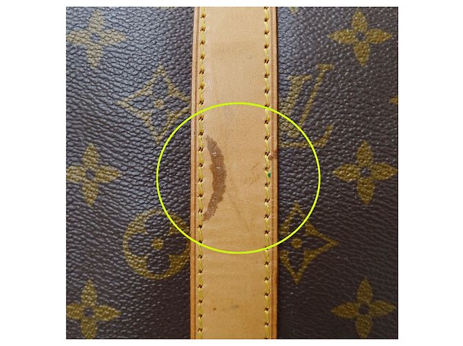 Borsa Boston Monogram Louis Vuitton Marrone Monogramma - vista 8