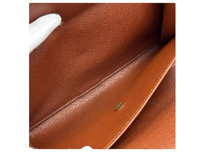Louis Vuitton Monogram Long Wallet Braun Monogramm - Ansicht 5