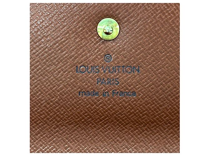Louis Vuitton Monogram Long Wallet Braun Monogramm - Ansicht 6