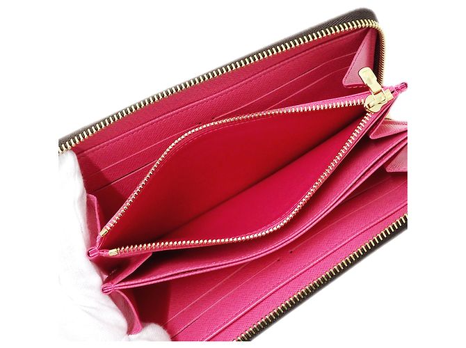 Louis Vuitton Monogram V Damengeldbörse Braun Pink Rot Monogramm - Ansicht 7