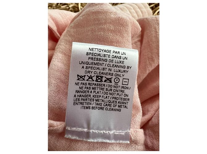 Balmain Macacão curto de algodão rosa - vista 6