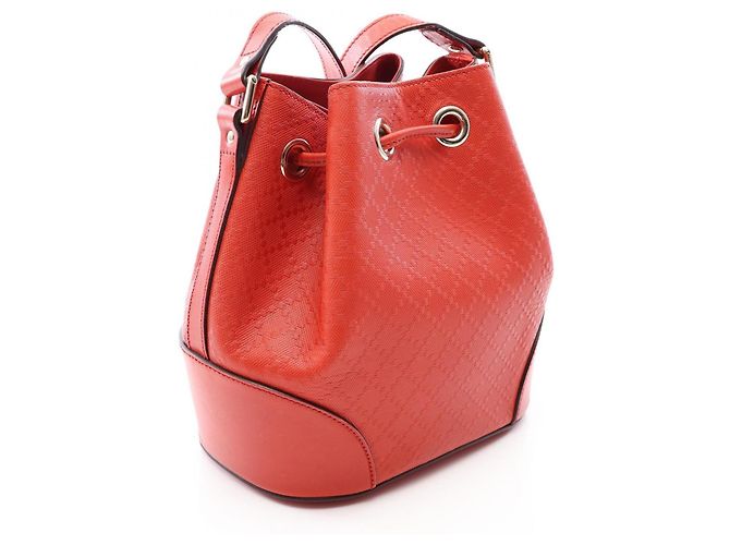Borsa a Spalla Gucci Bright Diamante Marrone - vista 2