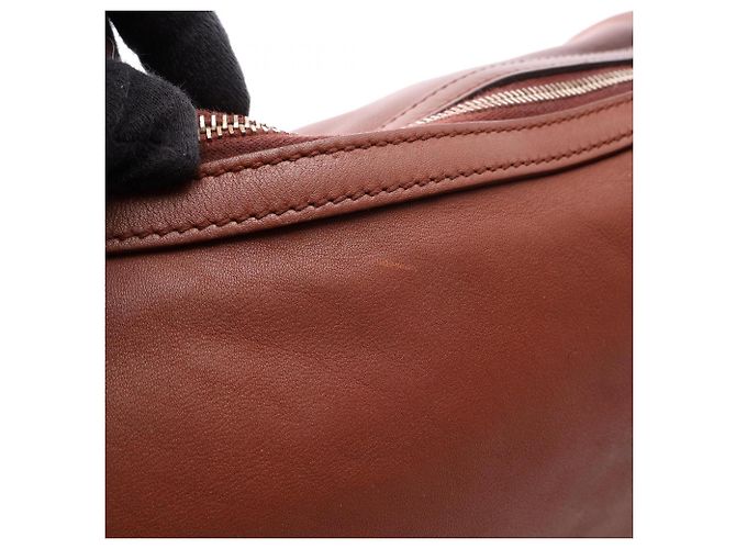 Borsa a Spalla Gucci Bamboo Marrone - vista 5