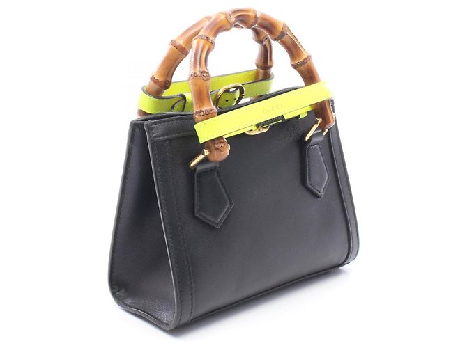 Borsa 2-Way Gucci Diana Mini GG Marmont Nero - vista 2