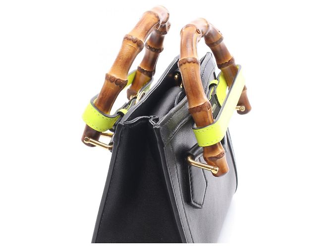 Borsa 2-Way Gucci Diana Mini GG Marmont Nero - vista 8