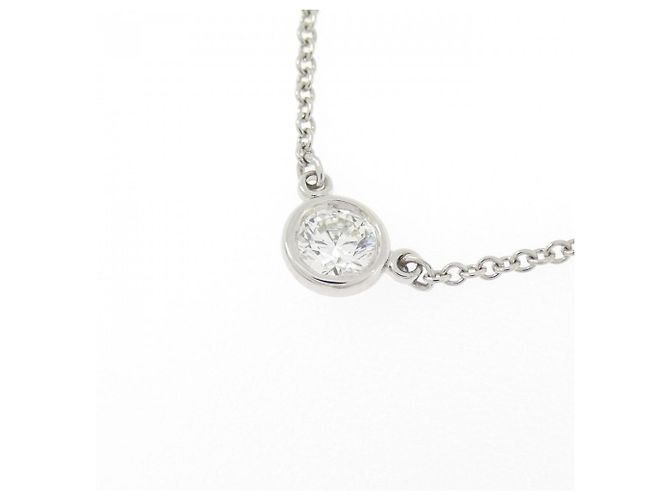 Collana Tiffany & Co. By the Yard in platino e diamante - vista 3