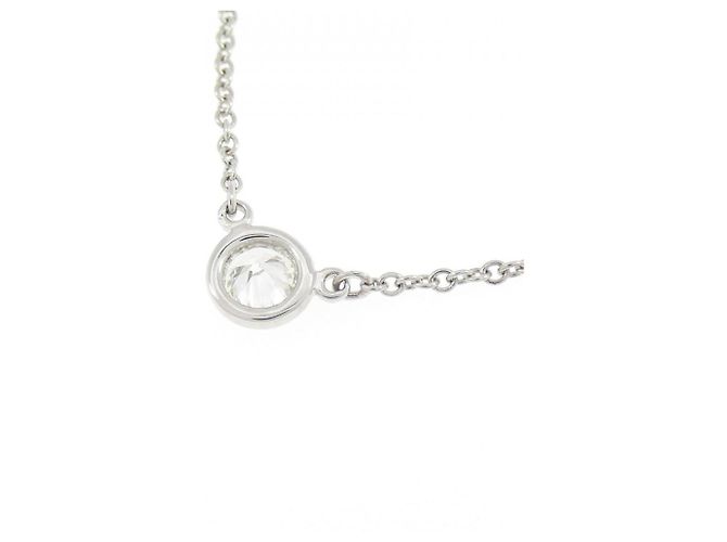 Collana Tiffany & Co. By the Yard in platino e diamante - vista 4