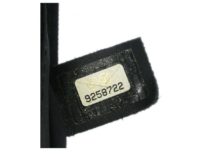 Chanel Sport Line Flap Messenger Lana e Nylon Small Nero - vista 5