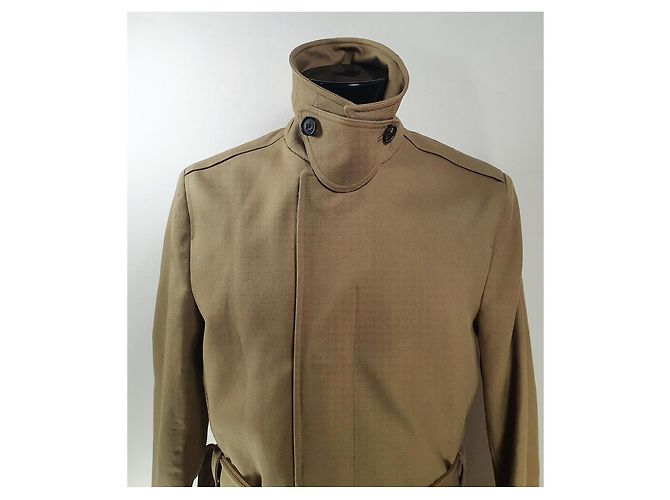 Autre Marque Trench Coat AllSaints em algodão Bege - vista 3